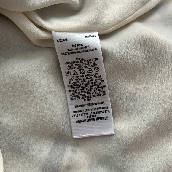 ✨Host PICK✨ Ted Baker Hennee Printed Pleated Dress - Picture 6 of 6